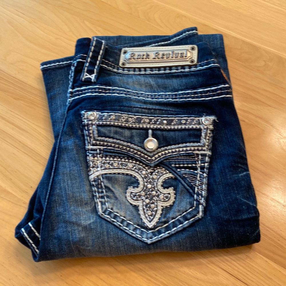 Rock Revival Glad Easy Boot sz 29 x 35” inseam